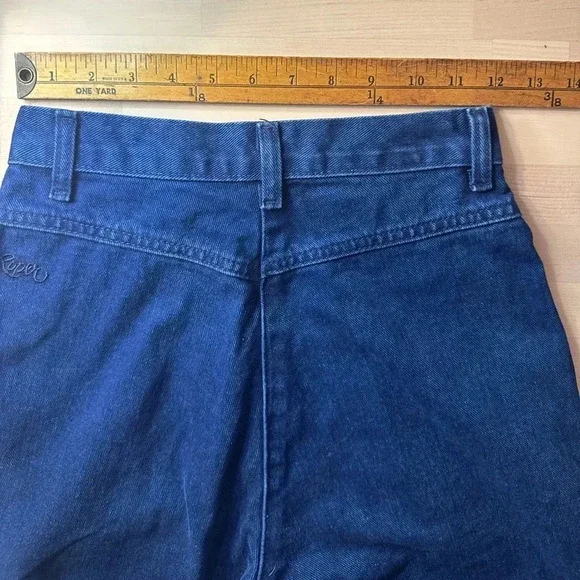 Vintage Dark Blue Roper High Waisted Jeans. - Picture 10 of 12